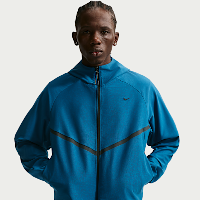 Nike Tech Men's Shori-Knit Full-Zip Windrunner Jacket. Nike CA